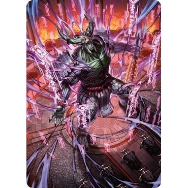 Image for Hidetsugu, Devouring Chaos Art Card (56) (ASNEO) - Magic: The Gathering