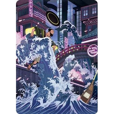 Image for Invoke Despair Art Card (57) (ASNEO) - Magic: The Gathering