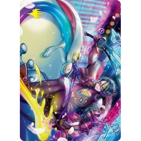 Image for Tatsunari, Toad Rider Art Card (Gold-Stamped Signature) (60) (ASNEO) - Magic: The Gathering