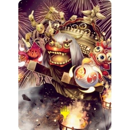 Image for March of Reckless Joy Art Card (Gold-Stamped Signature) (62) (ASNEO) - Magic: The Gathering