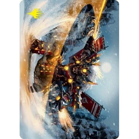 Image for Asari Captain Art Card (Gold-Stamped Signature) (67) (ASNEO) - Magic: The Gathering