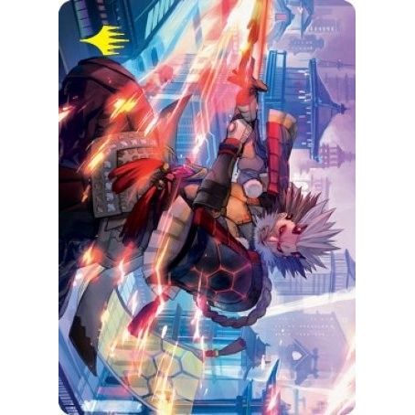 Image for Isshin, Two Heavens as One Art Card (69/81) (Gold-Stamped Signature) (69) (ASNEO) - Magic: The Gathering