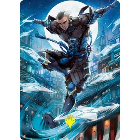 Image for Kaito Shizuki Art Card (70/81) (Gold-Stamped Signature) (70) (ASNEO) - Magic: The Gathering