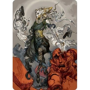 Image for Tamiyo, Compleated Sage Art Card (76) (ASNEO) - Magic: The Gathering