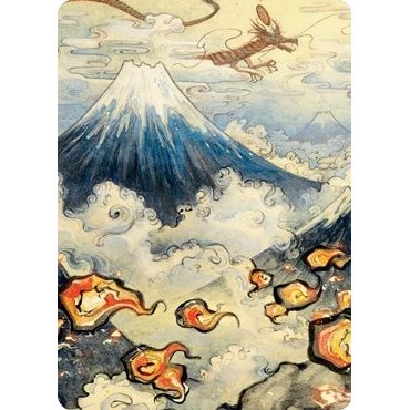 Image for Mountain (299) Art Card (78) (ASNEO) - Magic: The Gathering