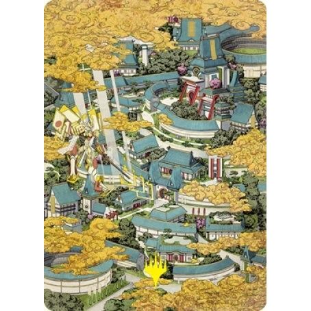 Image for Plains (294) Art Card (80/81) (Gold-Stamped Signature) (80) (ASNEO) - Magic: The Gathering