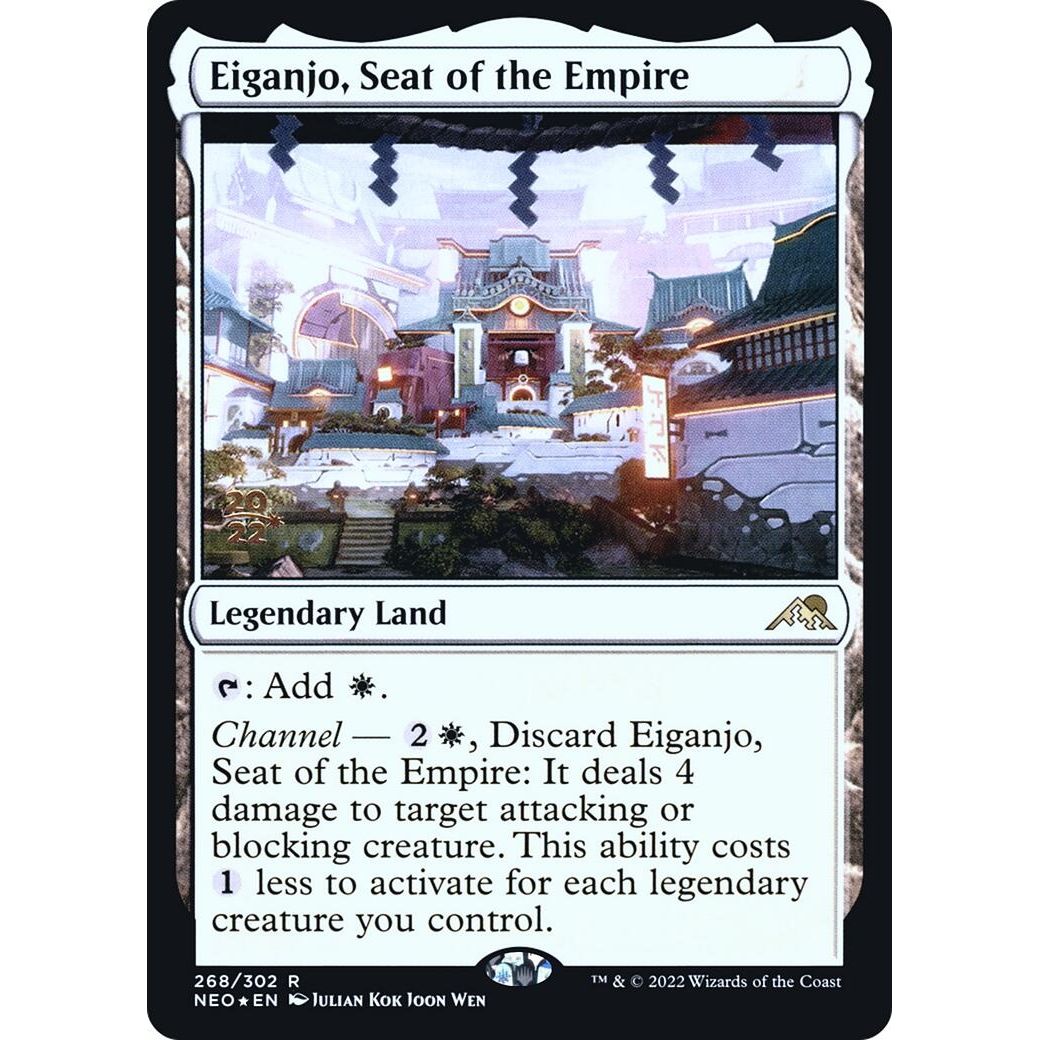Image for Eiganjo, Seat of the Empire (268) (PRE) - Magic: The Gathering