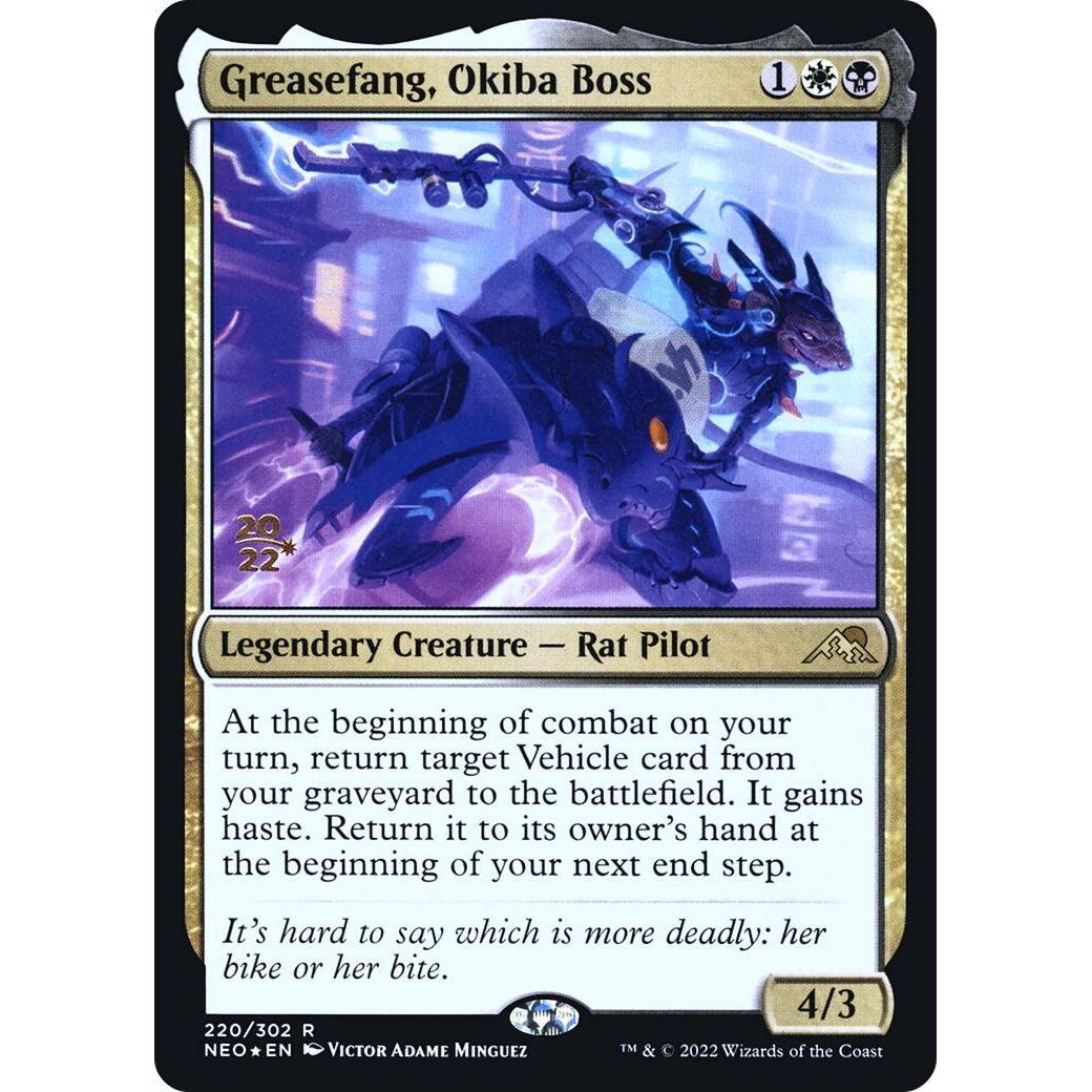 Image for Greasefang, Okiba Boss (220) (PRE) - Magic: The Gathering