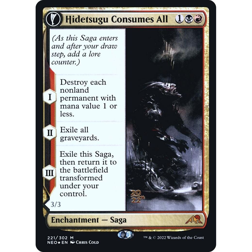 Image for Hidetsugu Consumes All (221) (PRE) - Magic: The Gathering