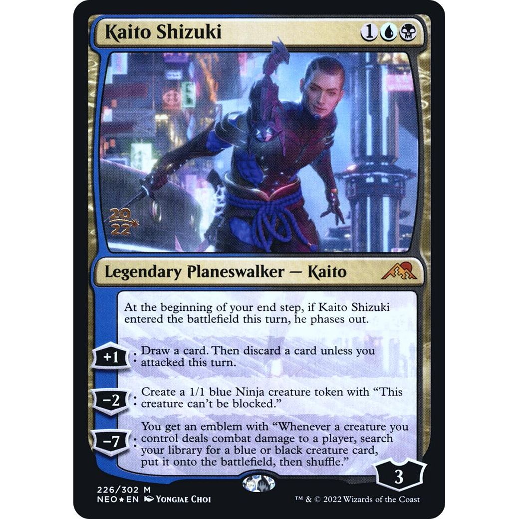 Image for Kaito Shizuki (226) (PRE) - Magic: The Gathering