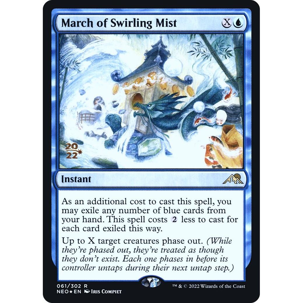 Image for March of Swirling Mist (61) (PRE) - Magic: The Gathering