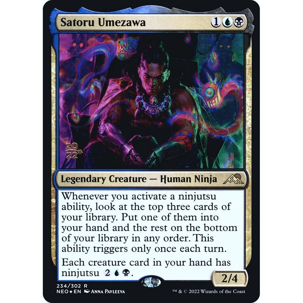 Image for Satoru Umezawa (234) (PRE) - Magic: The Gathering