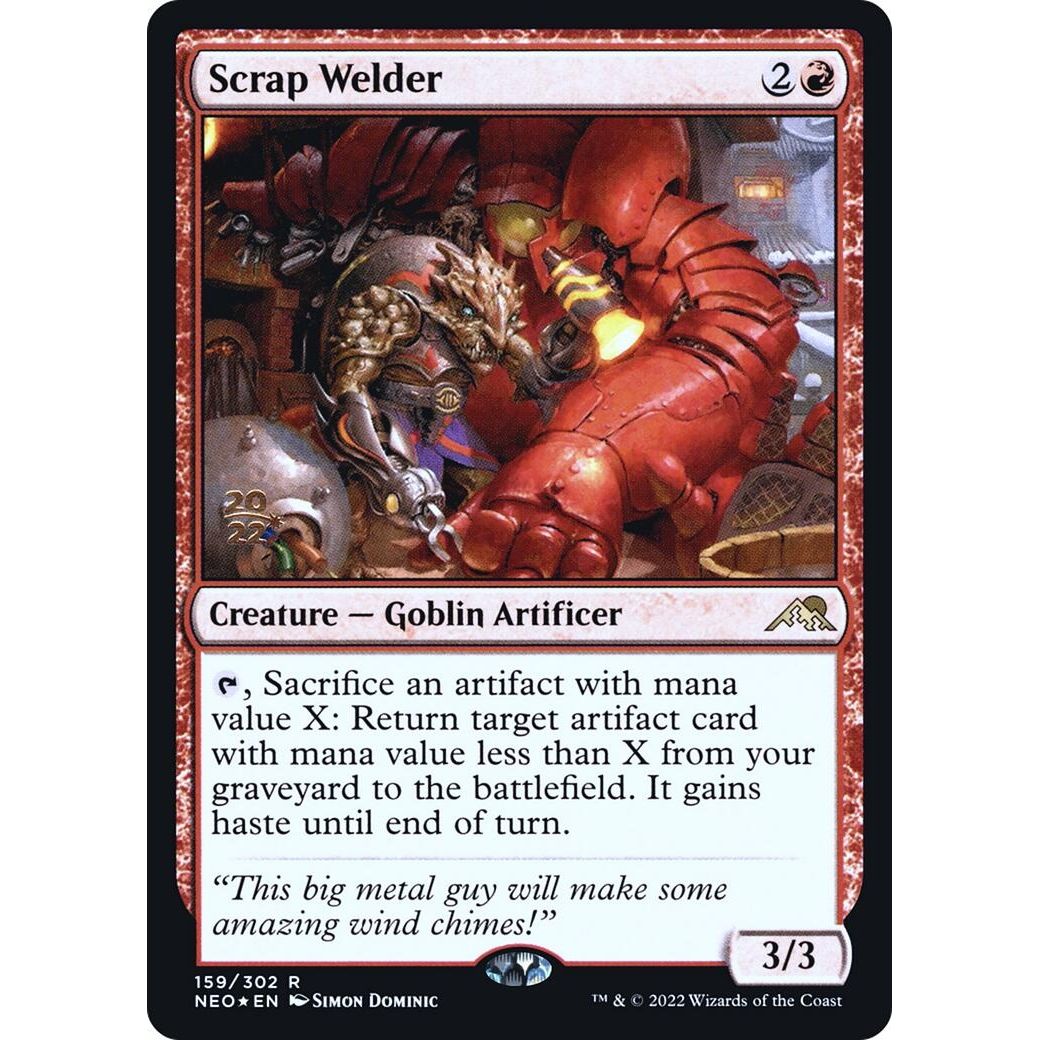 Image for Scrap Welder (159) (PRE) - Magic: The Gathering