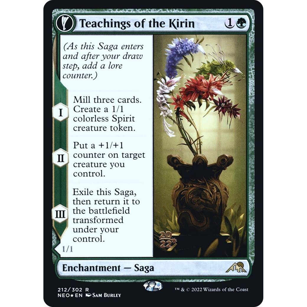 Image for Teachings of the Kirin (212) (PRE) - Magic: The Gathering