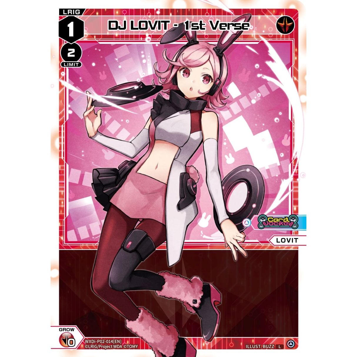 Image for DJ LOVIT - 1st Verse (WXDi-P02-014[EN]) (WXDi-P02) - WIXOSS