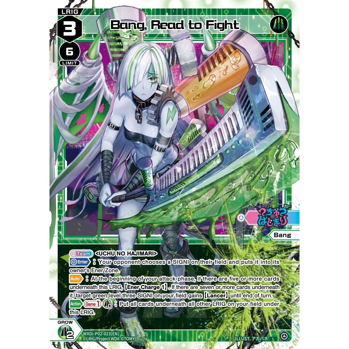 Image for Bang, Read to Fight (WXDi-P02-023[EN]) (WXDi-P02) - WIXOSS