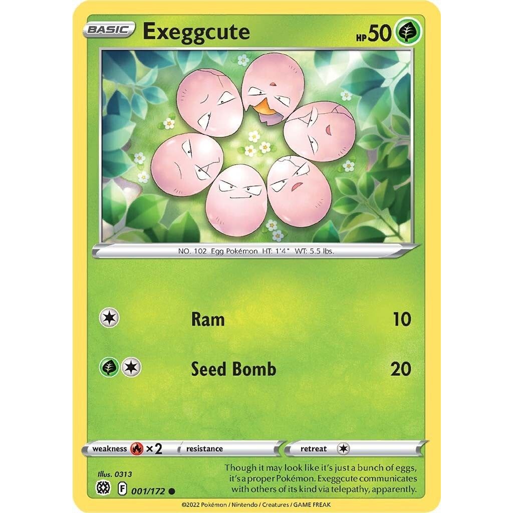 Image for Exeggcute (001/172) (SWSH09) - Pokemon