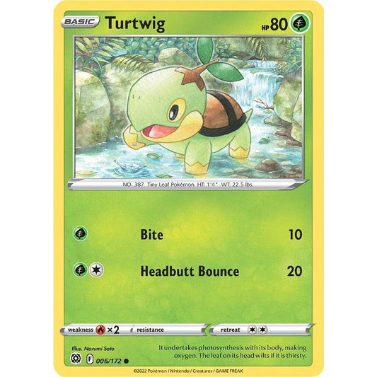 Image for Turtwig (006/172) (SWSH09) - Pokemon