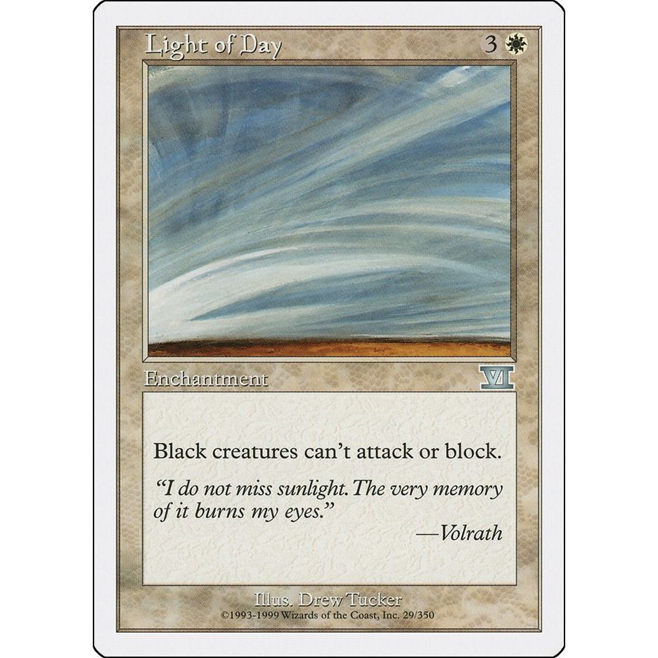 Image for Light of Day (29) (6ED) - Magic: The Gathering