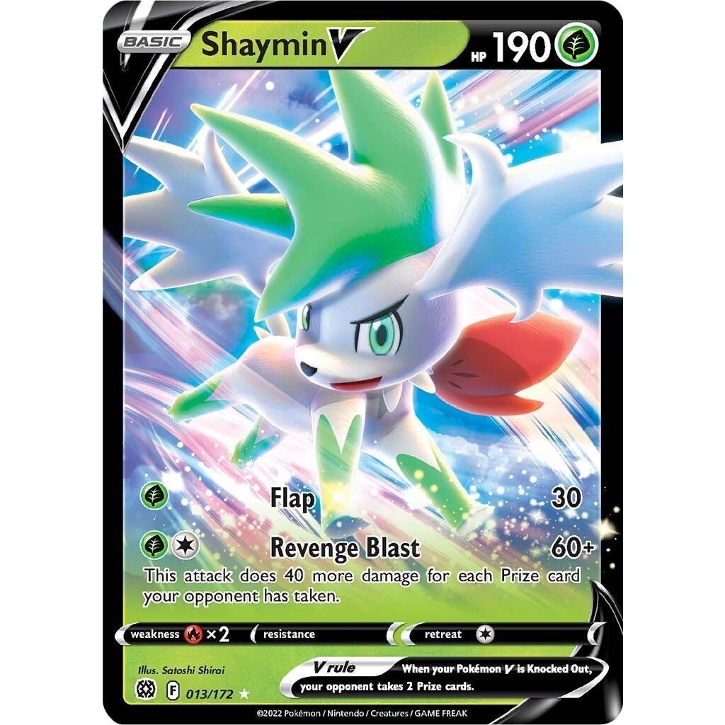 Image for Shaymin V (013/172) (SWSH09) - Pokemon