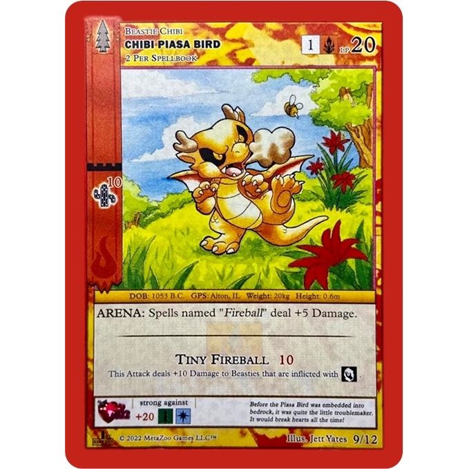 Image for Chibi Piasa Bird (9/12) (VD22) - MetaZoo