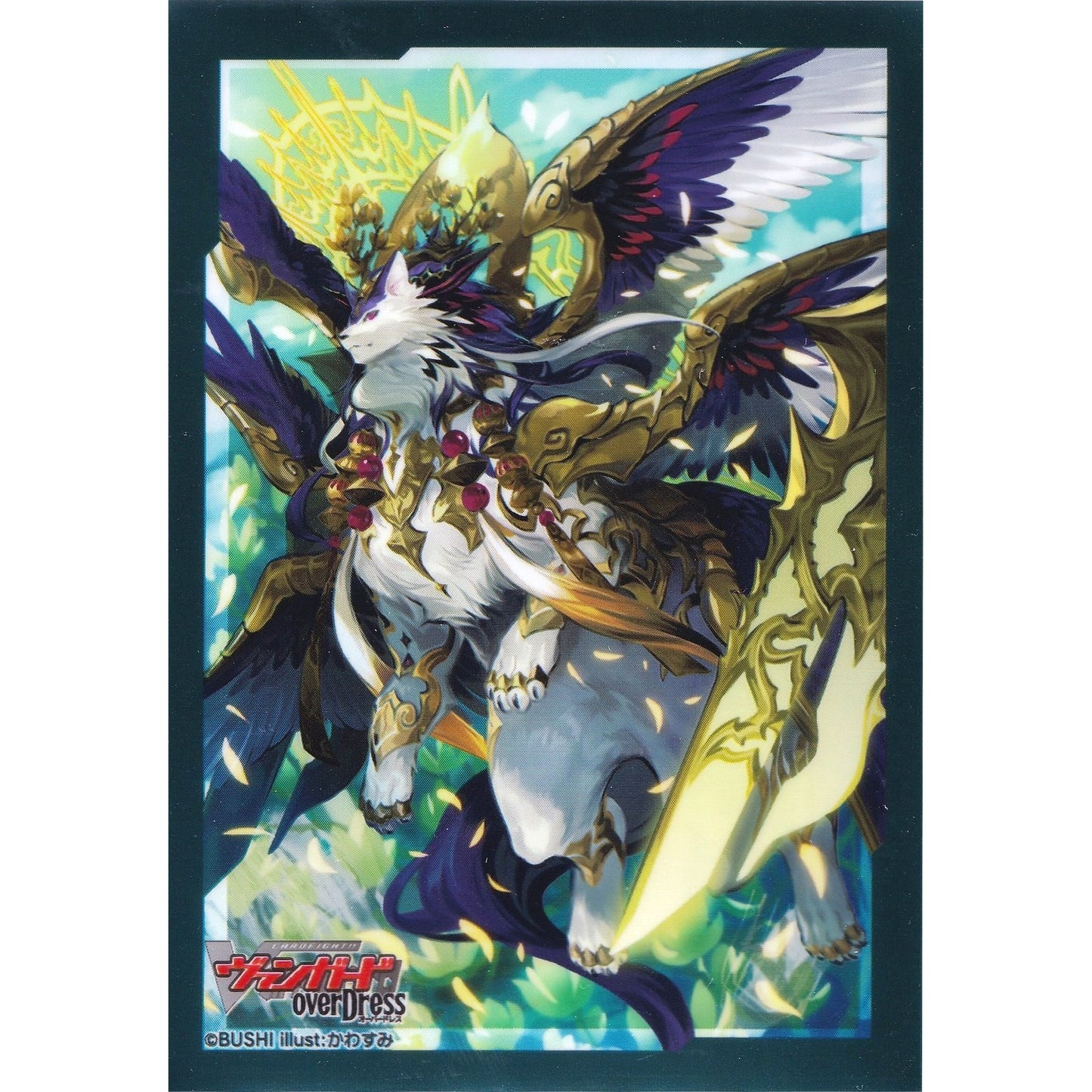 Image for Bushiroad overDress Box Topper Sleeves - Sylvan Horned Beast Emperor, Magnolia Elder (4-Pack) - Card Sleeves