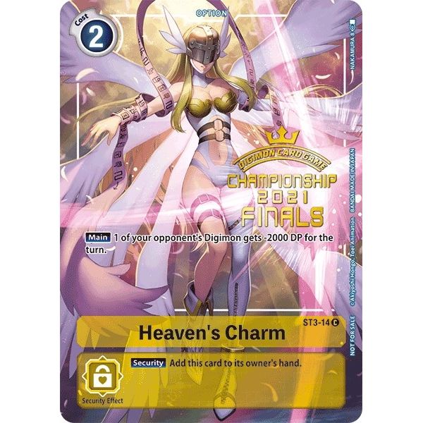 Image for Heaven's Charm (2021 Championship Finals Tamer's Evolution Pack) (ST3-14 C) (ST-3) - Digimon Card Game