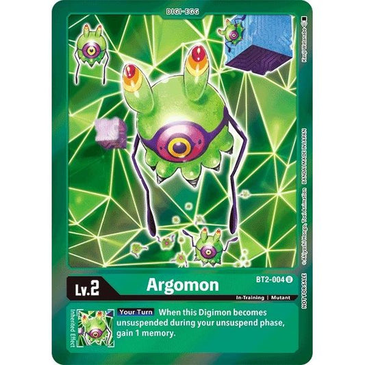 Image for Argomon - BT2-004 (Event Pack 2) (BT2-004 U) (BT01-03A) - Digimon Card Game