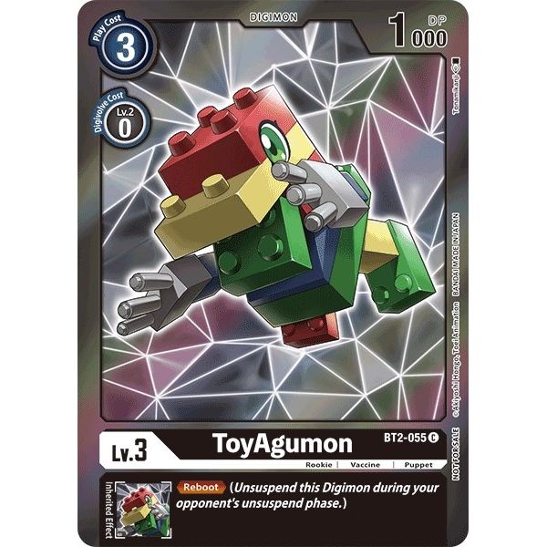Image for ToyAgumon (Event Pack 2) (BT2-055 C) (BT01-03A) - Digimon Card Game