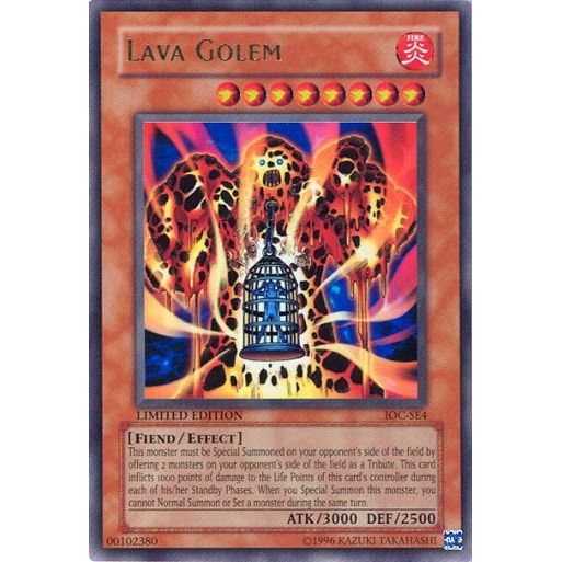 Image for Lava Golem (IOC-SE4) (IOC) - YuGiOh