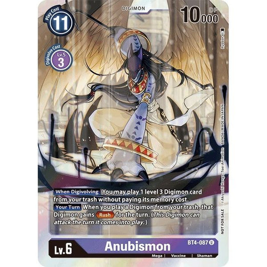 Image for Anubismon (Event Pack 2) (BT4-087 U) (BT04) - Digimon Card Game