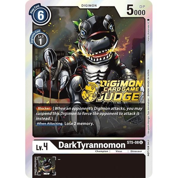 Image for DarkTyrannomon (Judge Pack 1) (ST5-08 U) (ST-5) - Digimon Card Game