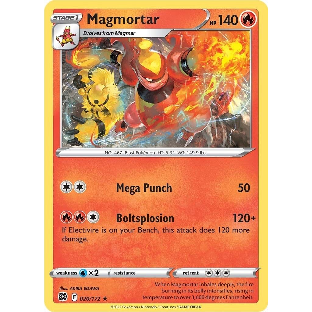 Image for Magmortar (020/172) (SWSH09) - Pokemon