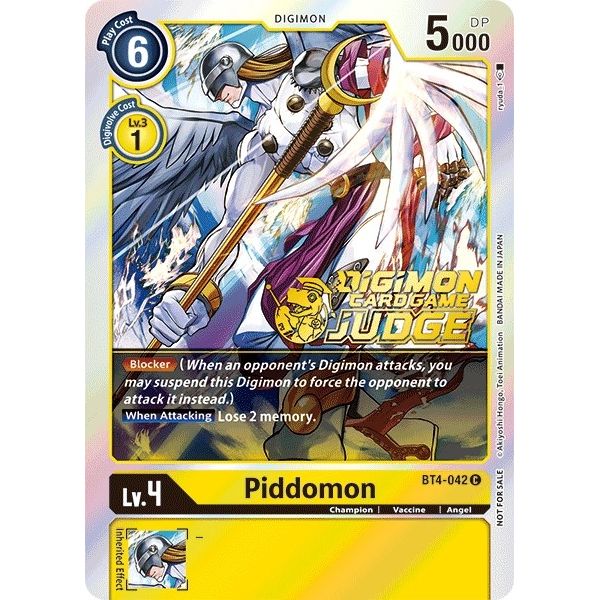 Image for Piddomon (Judge Pack 1) (BT4-042 C) (BT04) - Digimon Card Game