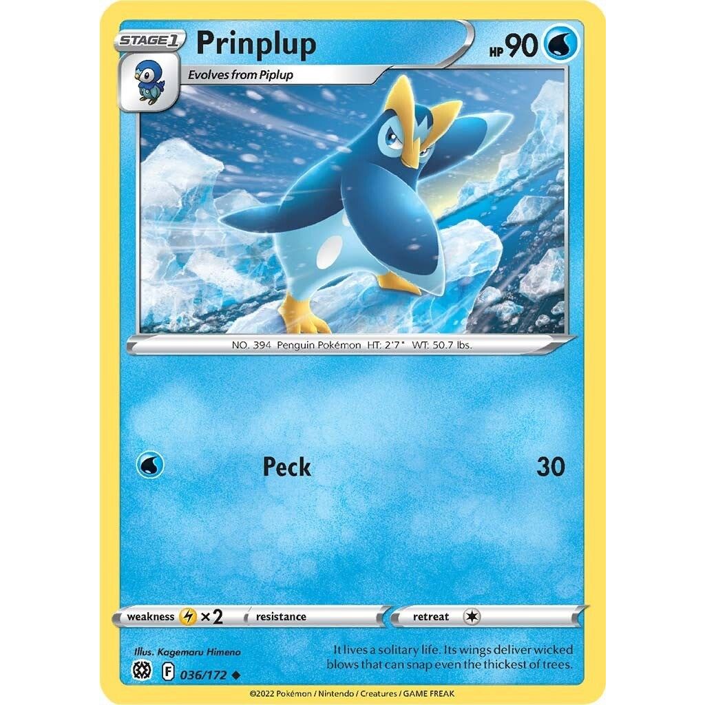 Image for Prinplup (036/172) (SWSH09) - Pokemon