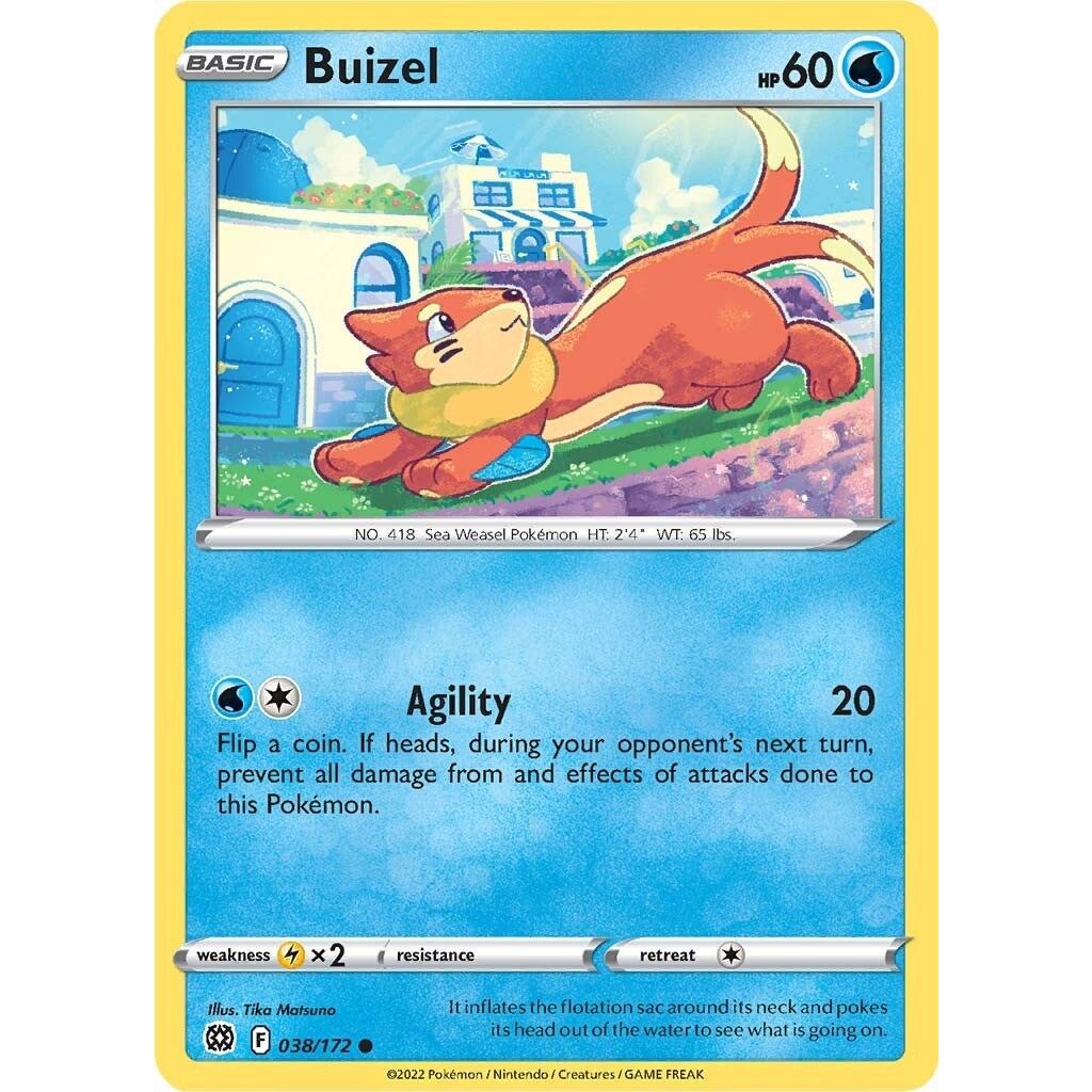 Image for Buizel (038/172) (SWSH09) - Pokemon