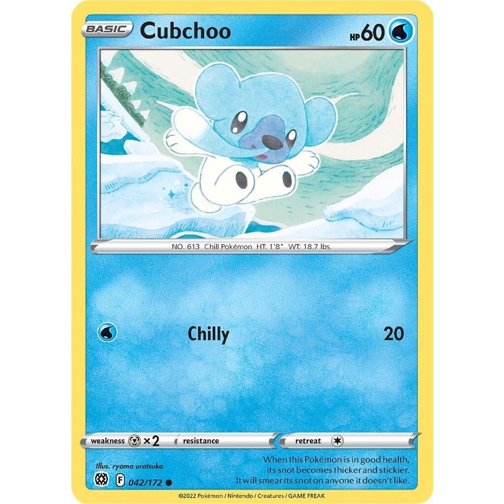 Image for Cubchoo (042/172) (SWSH09) - Pokemon
