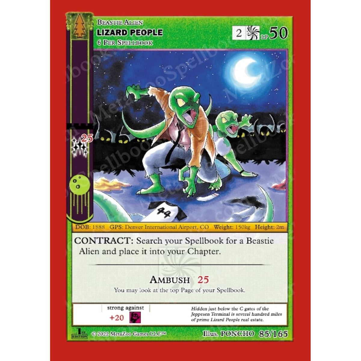 Image for Lizard People (85/165) (WILFE) - MetaZoo