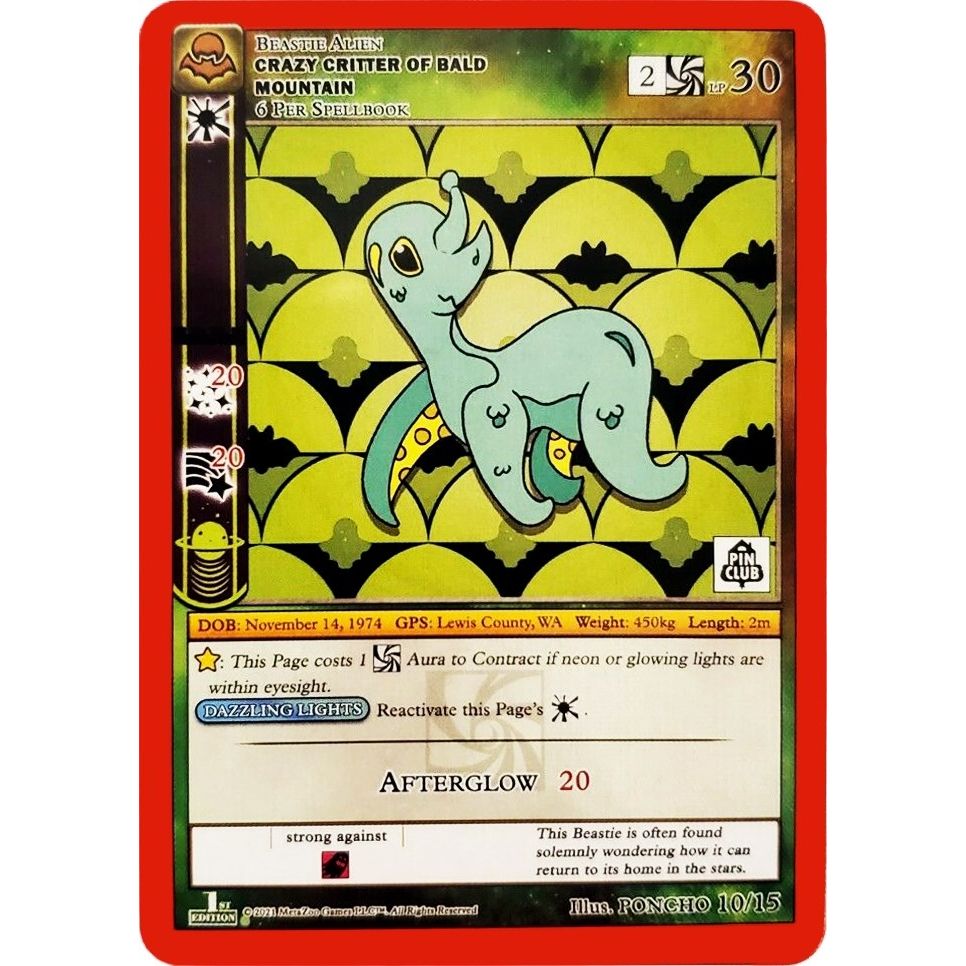 Image for Crazy Critter of Bald Mountain (Pin Club Nightfall Mystery Collection 1st Edition) (10/15) (MISC) - MetaZoo