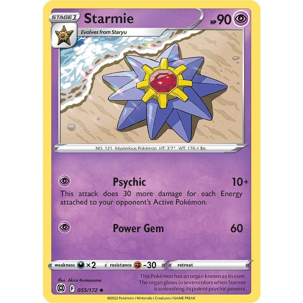 Image for Starmie (055/172) (SWSH09) - Pokemon