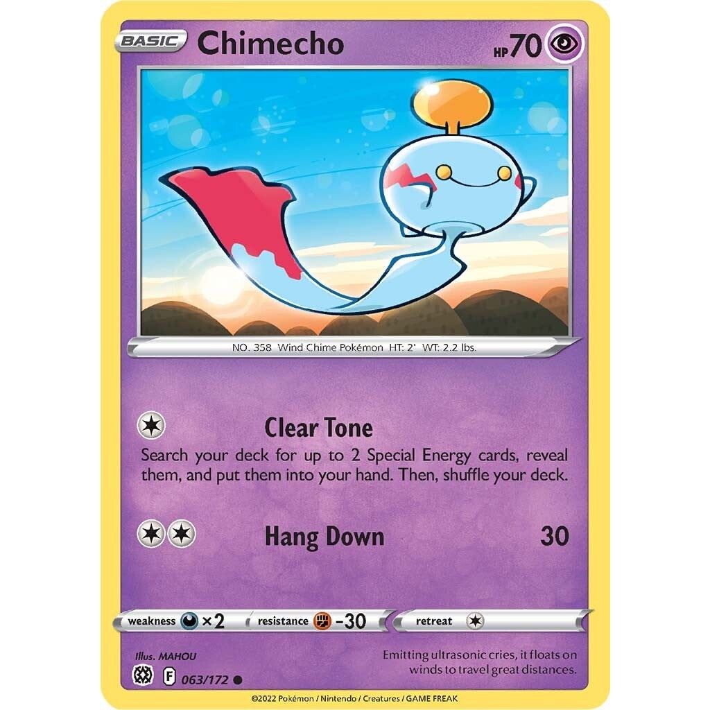 Image for Chimecho (063/172) (SWSH09) - Pokemon