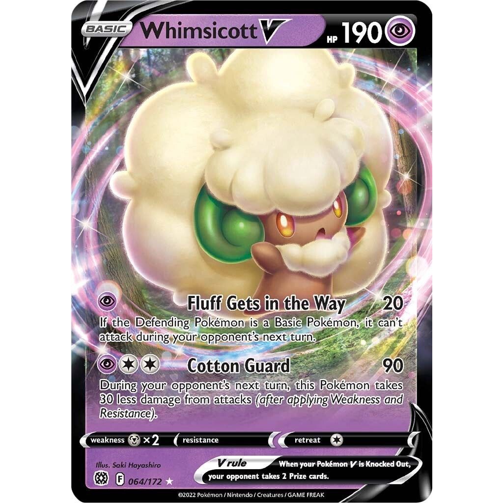 Image for Whimsicott V (064/172) (SWSH09) - Pokemon