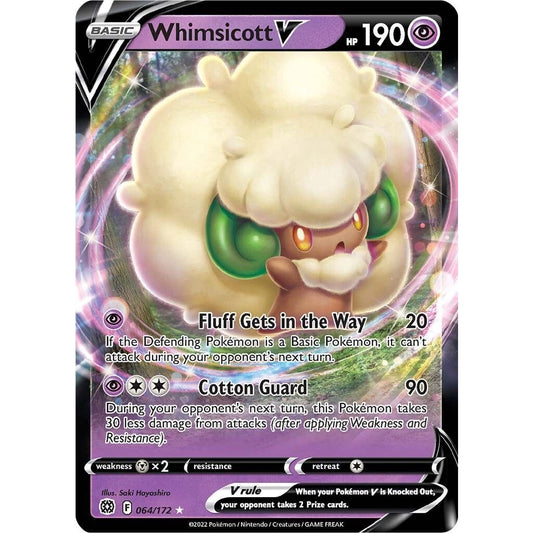 Image for Whimsicott V (064/172) (SWSH09) - Pokemon