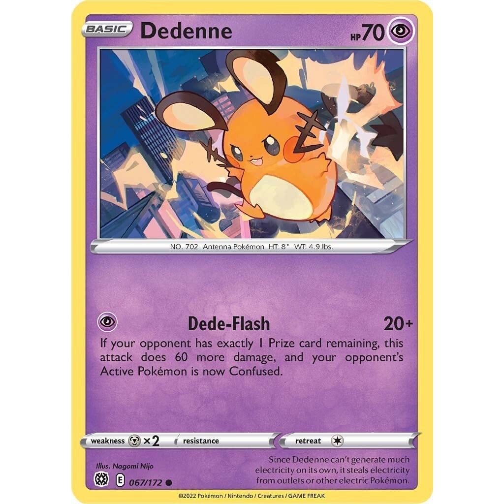 Image for Dedenne (067/172) (SWSH09) - Pokemon