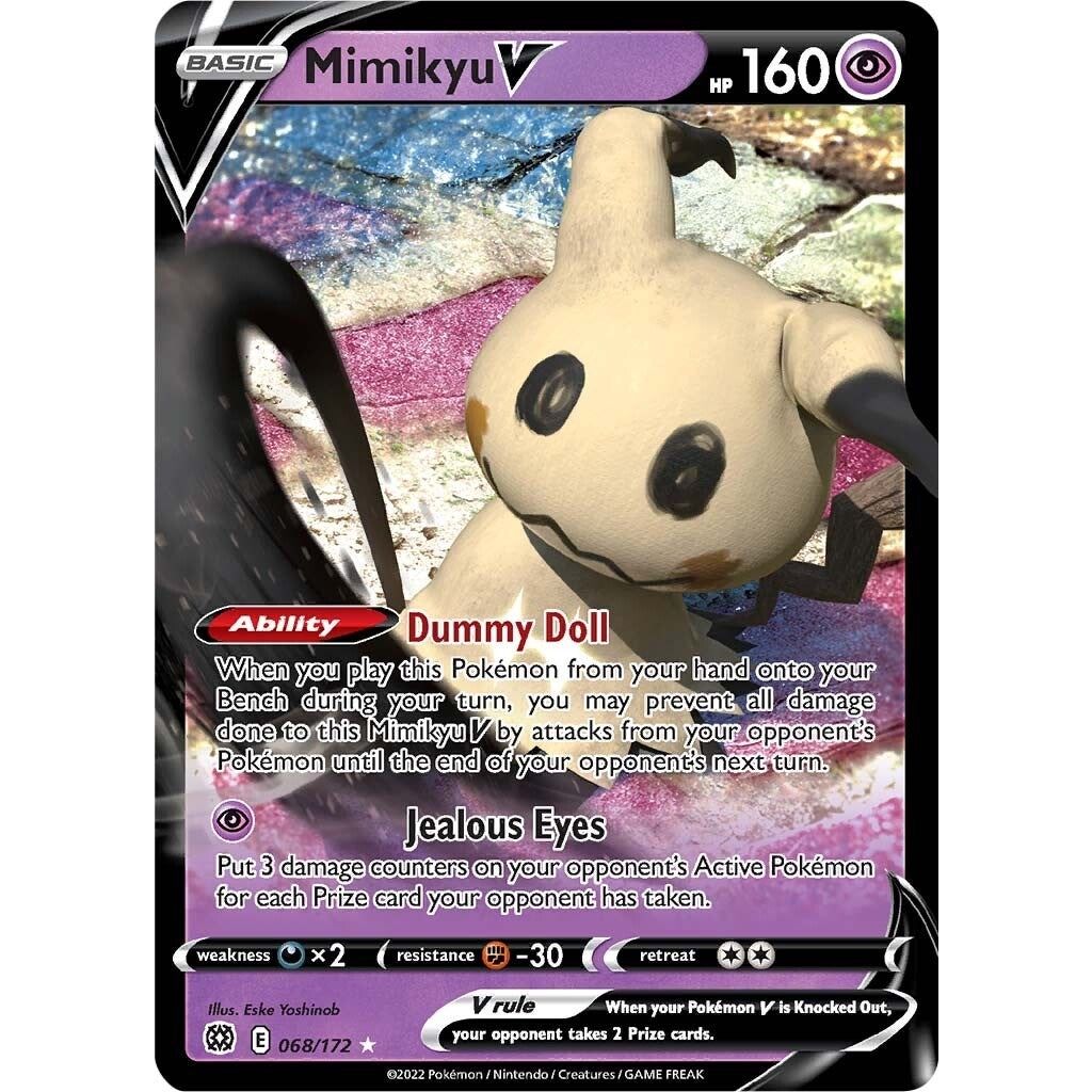 Image for Mimikyu V (068/172) (SWSH09) - Pokemon