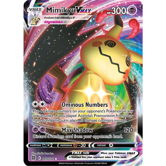 Image for Mimikyu VMAX (069/172) (SWSH09) - Pokemon