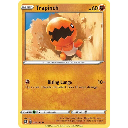 Image for Trapinch (074/172) (SWSH09) - Pokemon