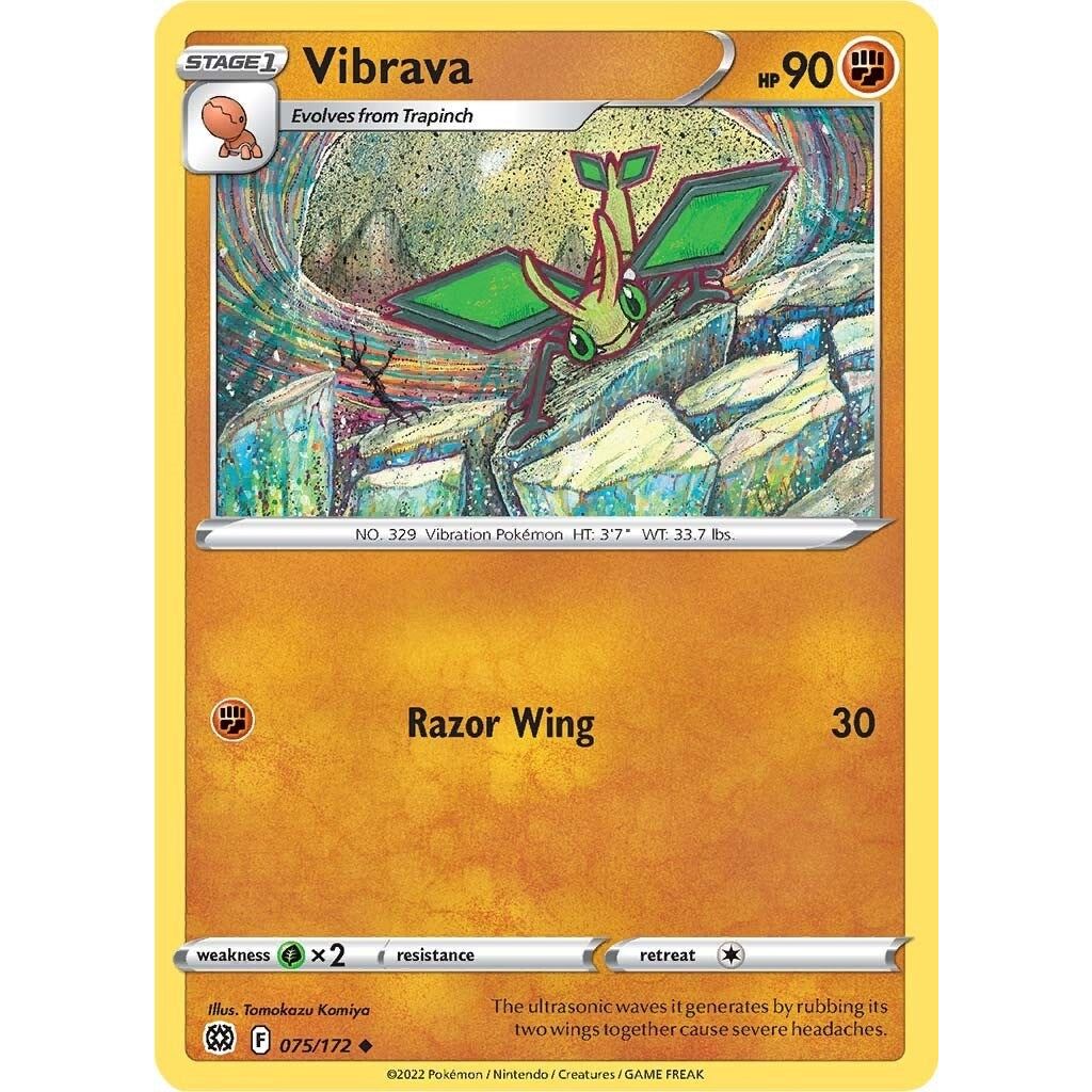 Image for Vibrava (075/172) (SWSH09) - Pokemon