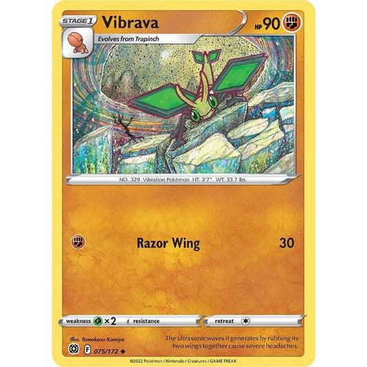 Image for Vibrava (075/172) (SWSH09) - Pokemon
