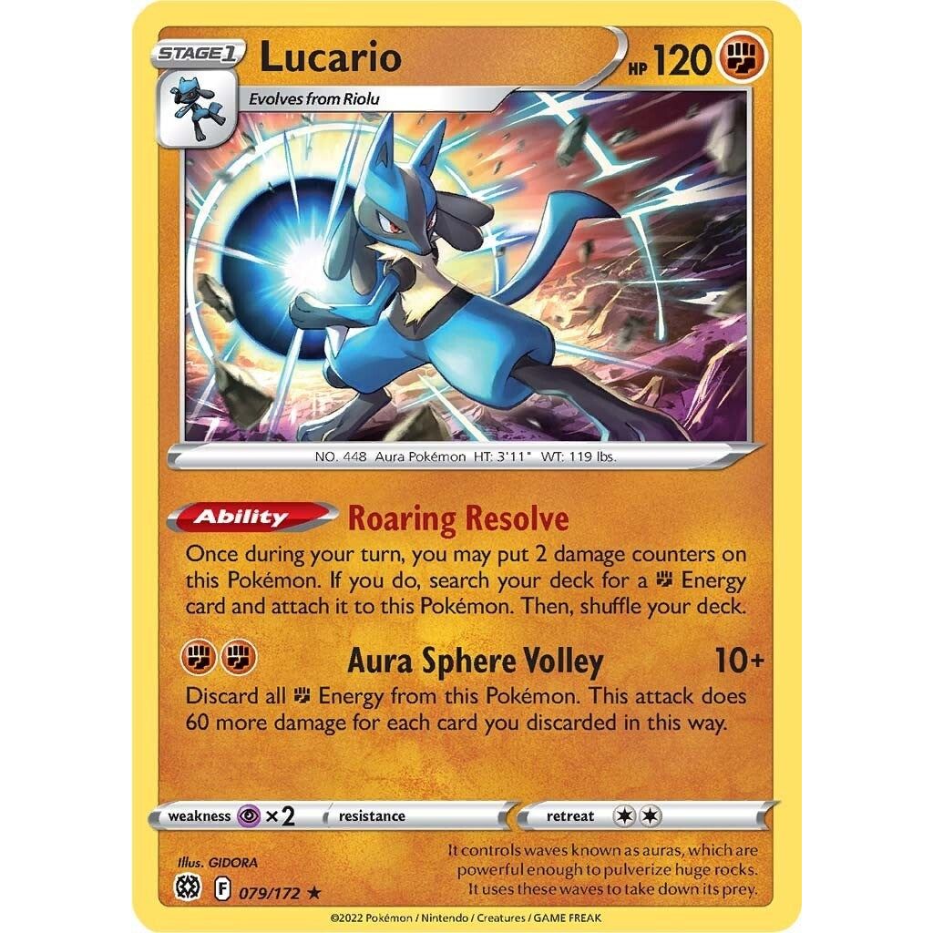Image for Lucario (079/172) (SWSH09) - Pokemon